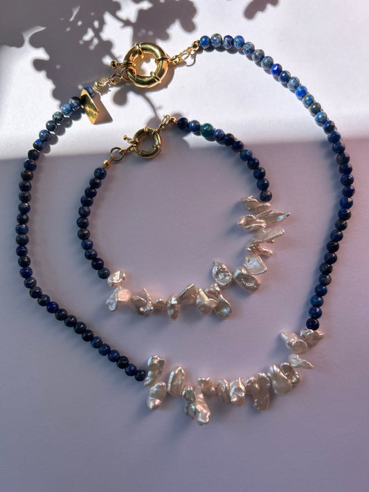 Lapislazuli Jewelry Set