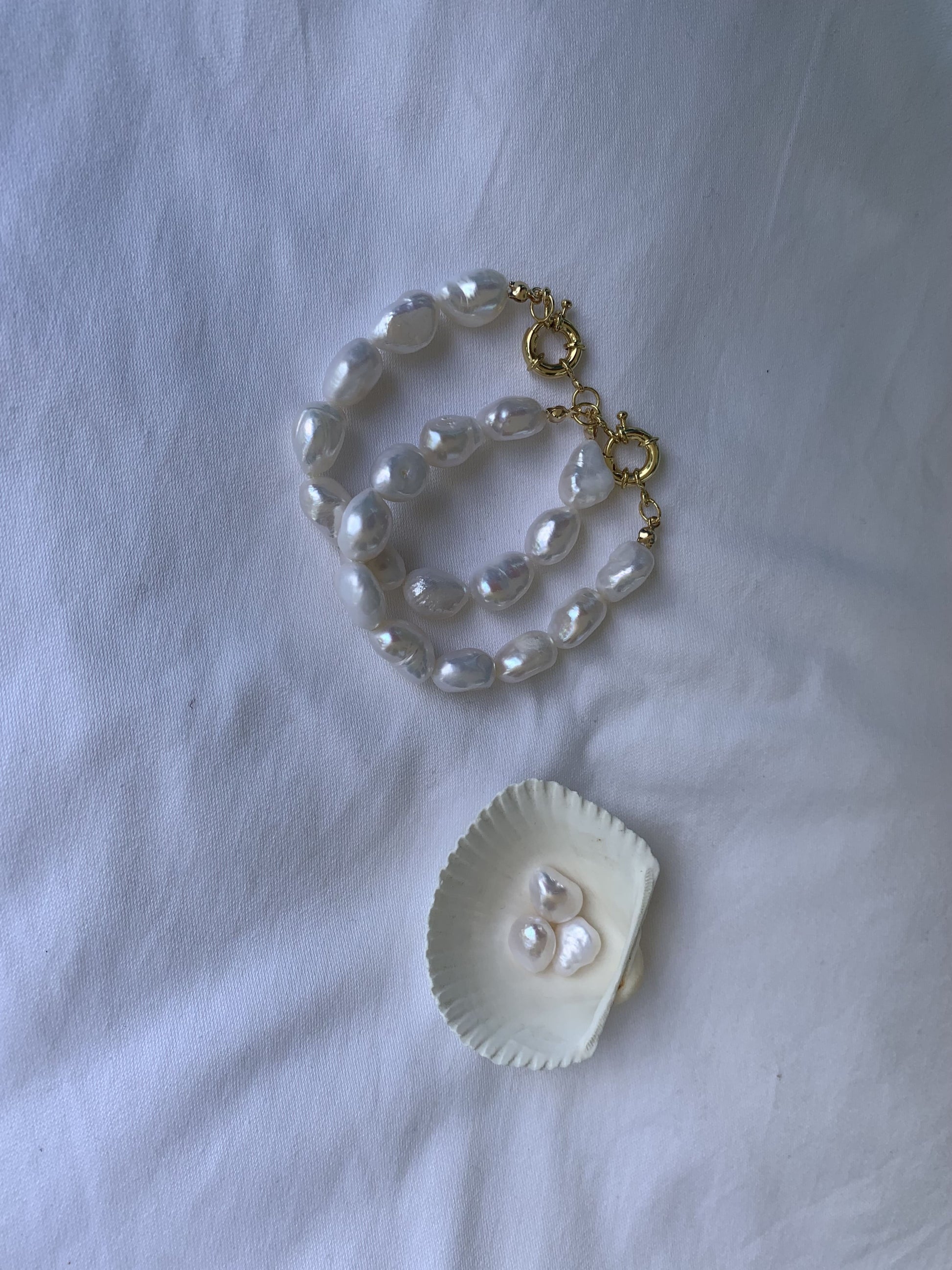 Baroque Pearls Bracelet